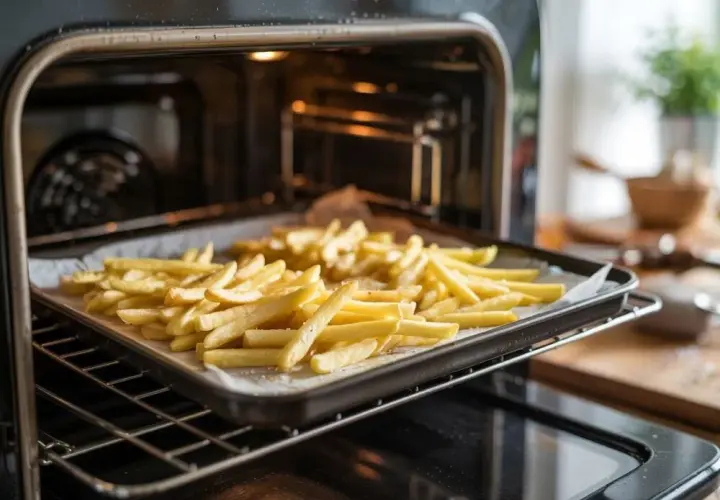 Jak piec frytki w piekarniku? Czas, temperatura i przepis na chrupkość